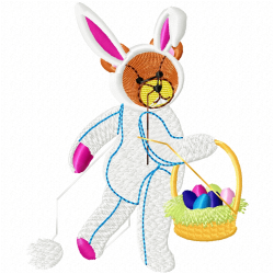 Teddy Embroidery Design 11